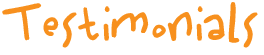 Testimonials Testimonials